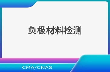负极材料检测