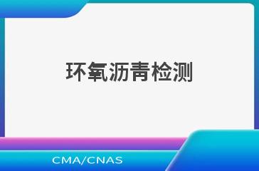 环氧沥青检测